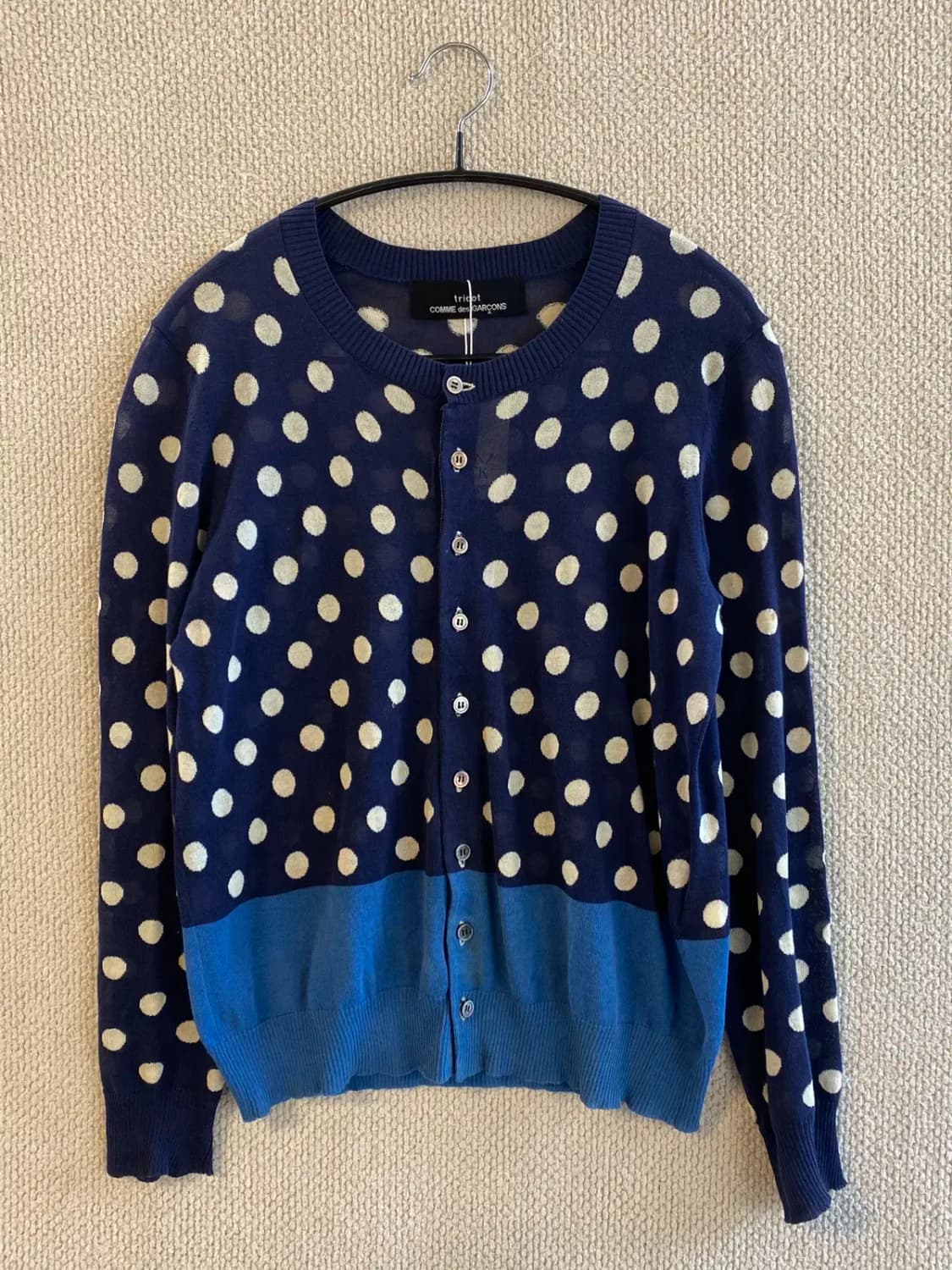 꼼데가르송 도트 가디건 (Woman M) B1445 상품이미지3