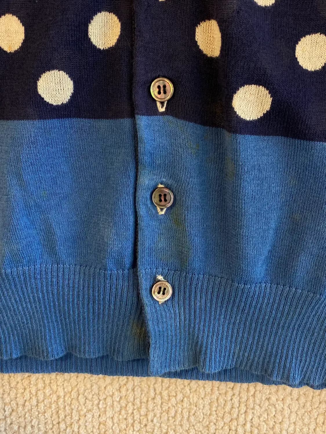 꼼데가르송 도트 가디건 (Woman M) B1445 상품이미지7