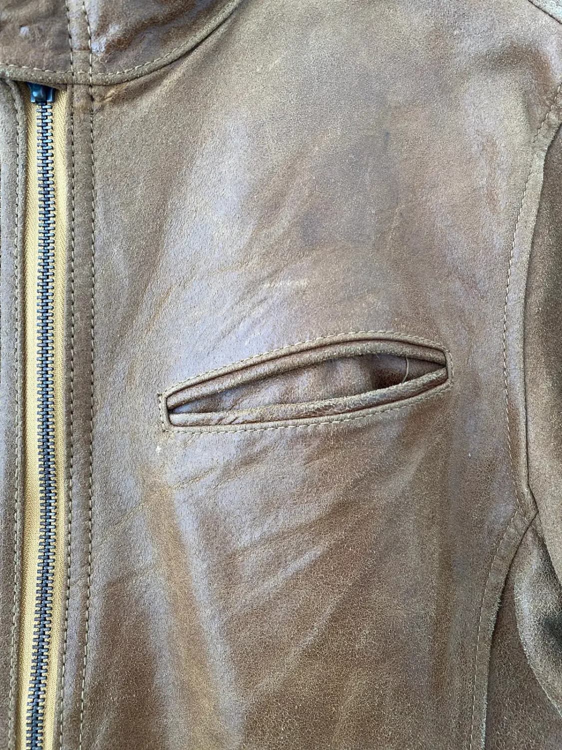 빈티지 레더 자켓 (Woman L) 13029 상품이미지9