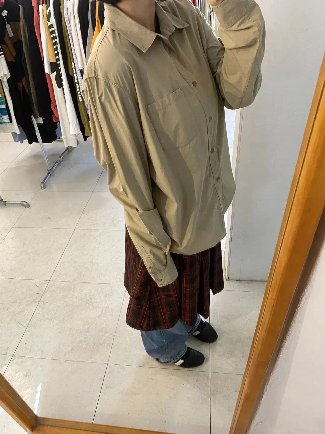 아페쎄 솔리드 셔츠 (Man M) 13023 상품이미지1