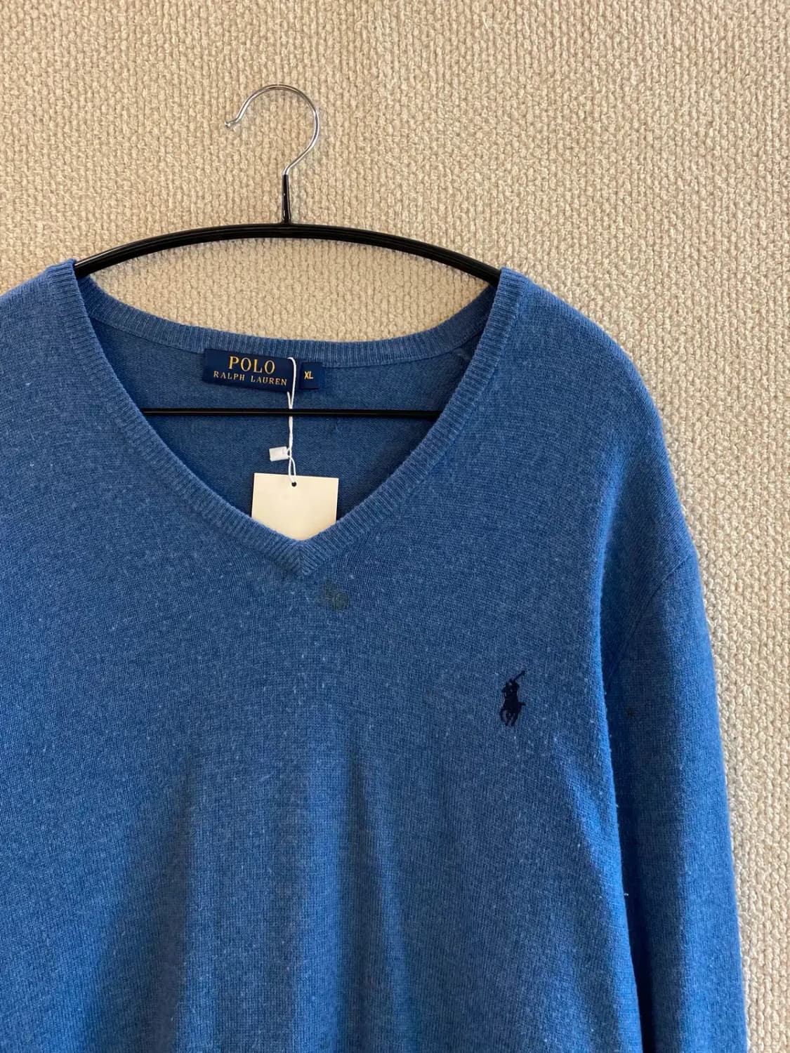 폴로 랄프로렌 브이넥 니트 (Man 2XL) B1462 상품이미지4