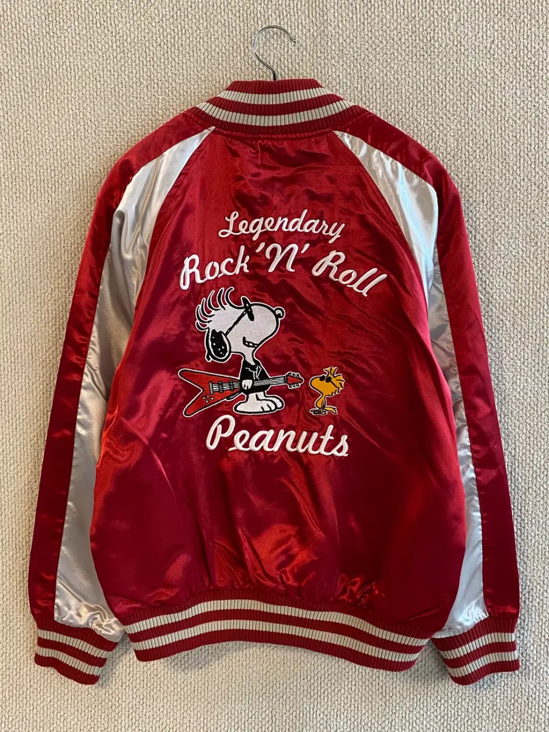 스누피 자수 바시티 자켓 (Woman L) B1460 상품이미지5