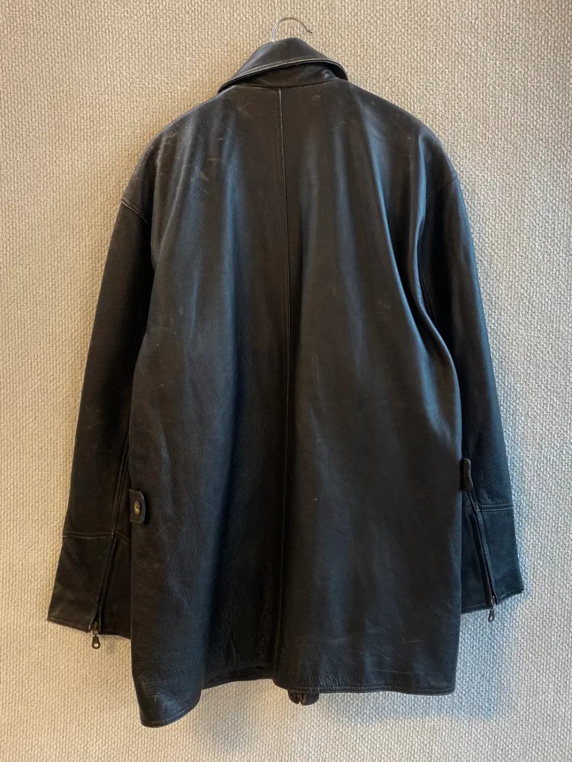 빈티지 레더 자켓 (Man XL) B1473 상품이미지5