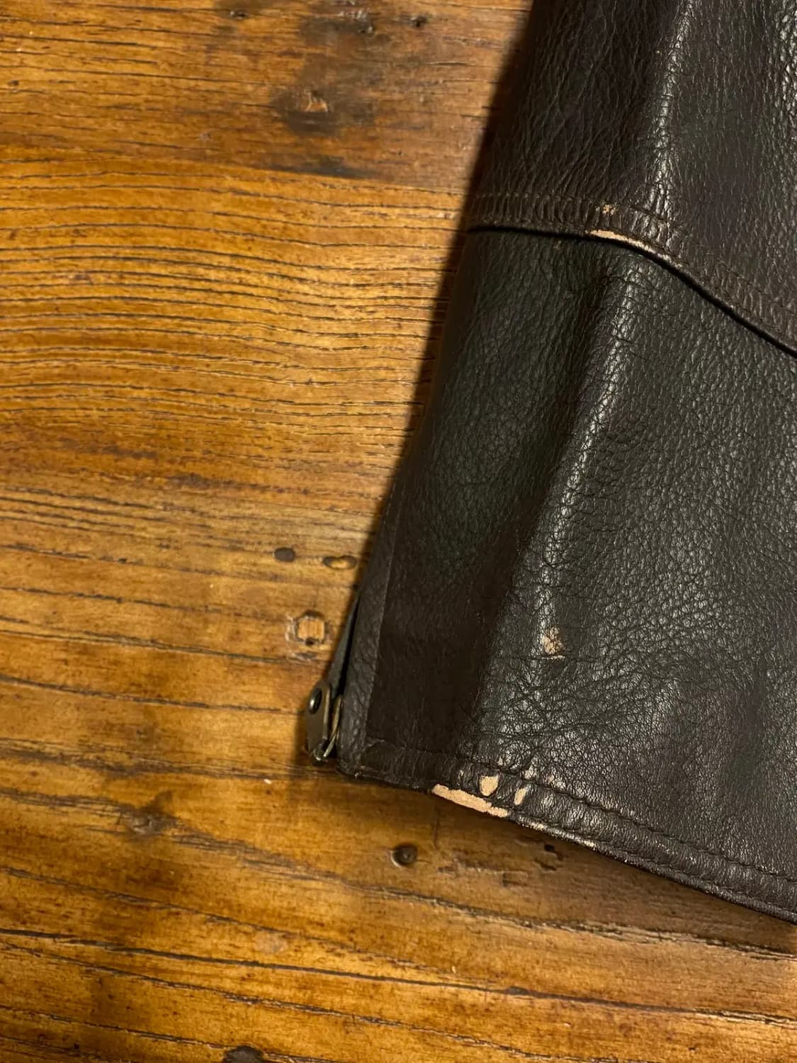 빈티지 레더 자켓 (Man XL) B1473 상품이미지7