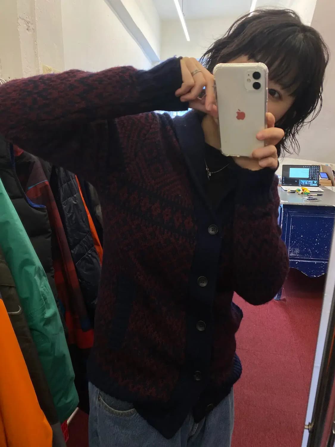 빔즈 패턴 가디건 (Man S) 13048 상품이미지2