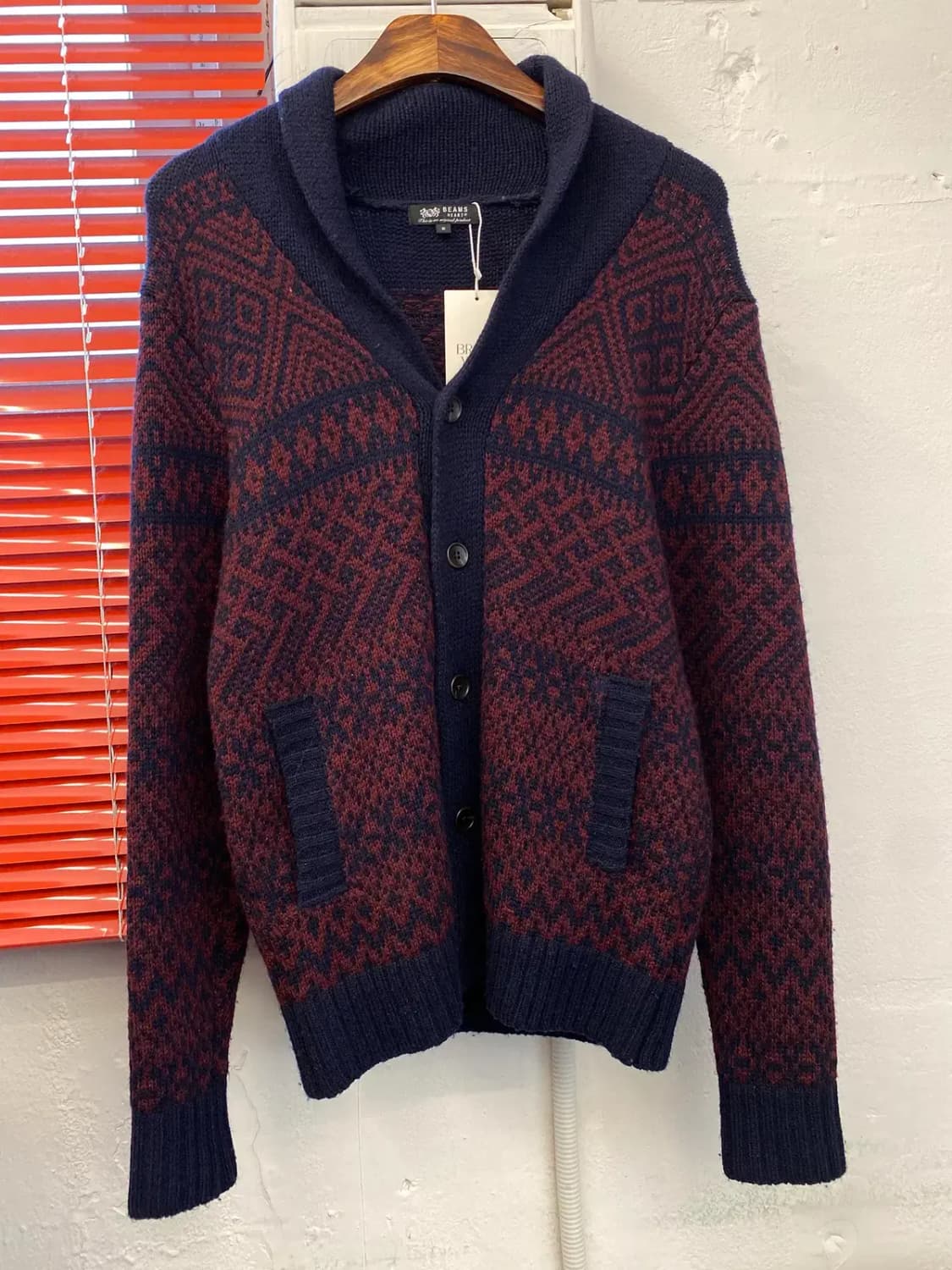 빔즈 패턴 가디건 (Man S) 13048 상품이미지3