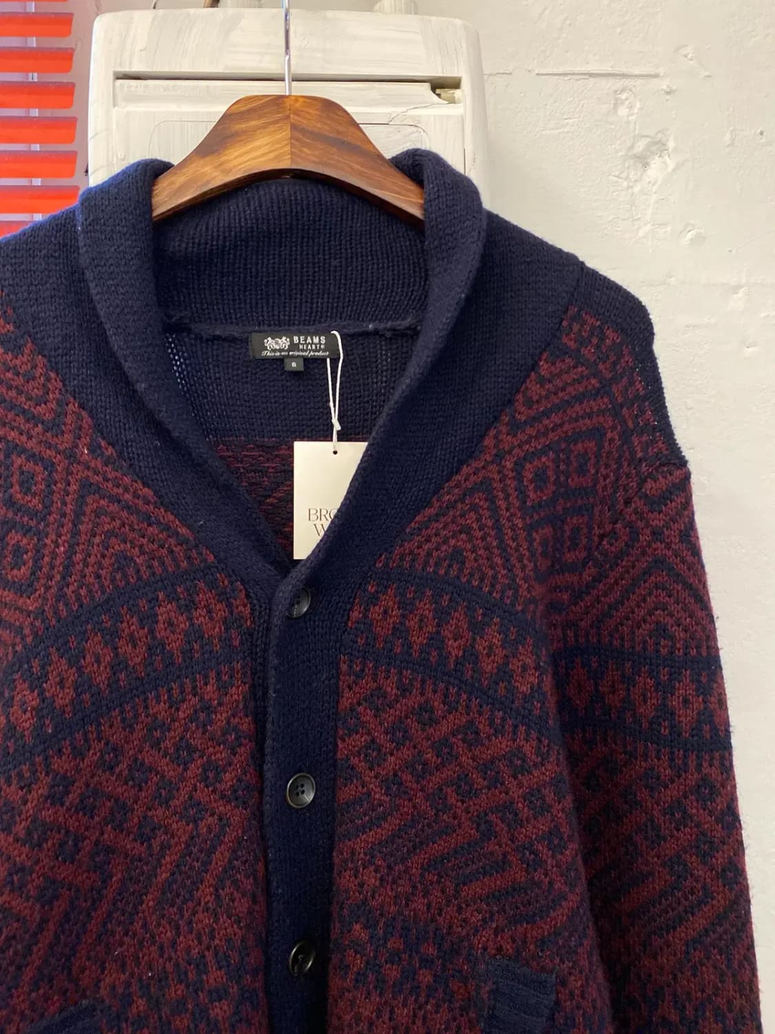 빔즈 패턴 가디건 (Man S) 13048 상품이미지5