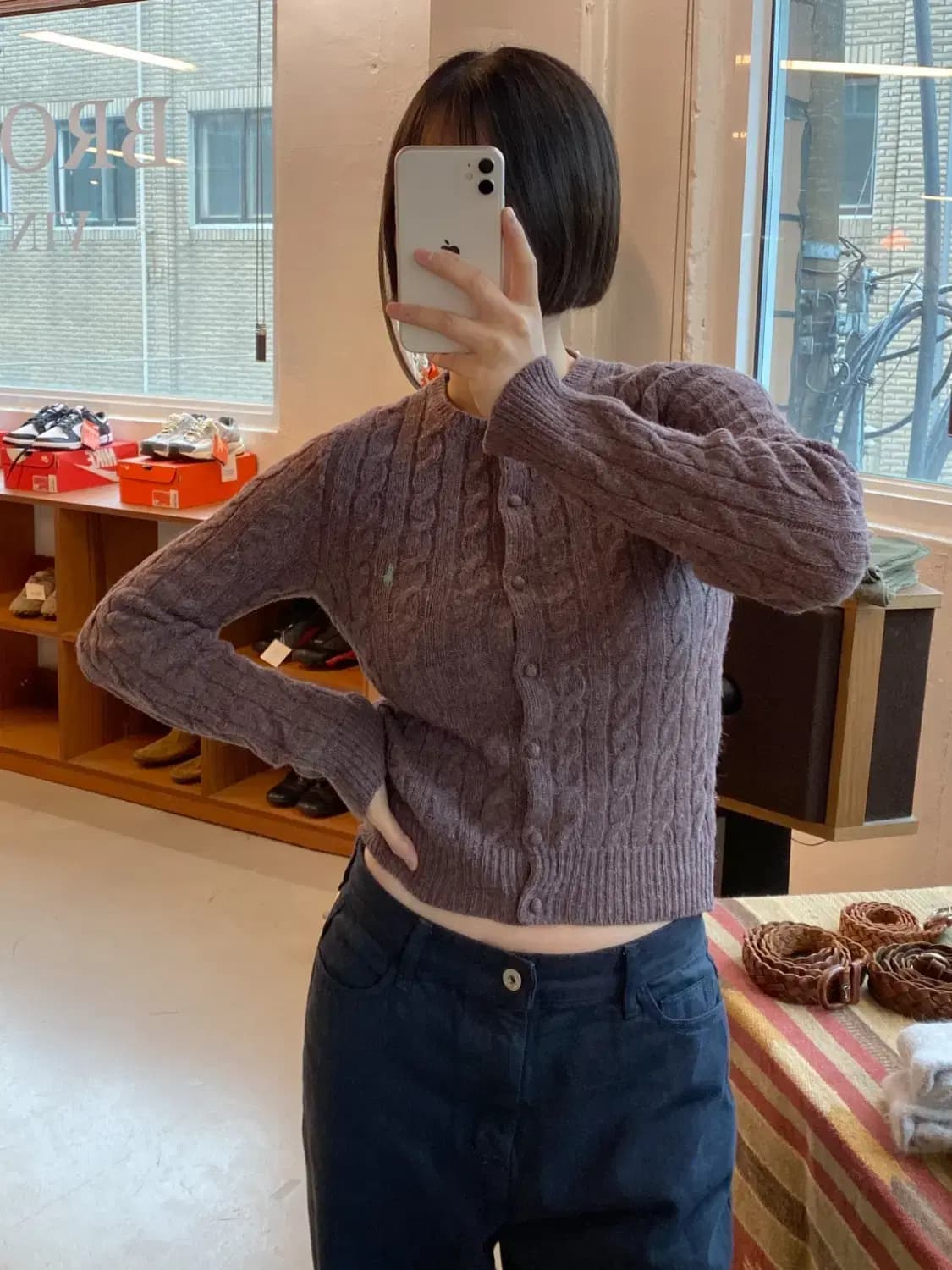 폴로 랄프로렌 케이블 가디건 (Woman S) B1515 상품이미지1