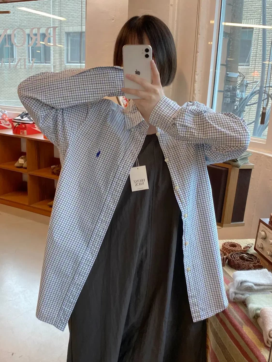 폴로 랄프로렌 체크 셔츠 (Man M) B1511 상품이미지1