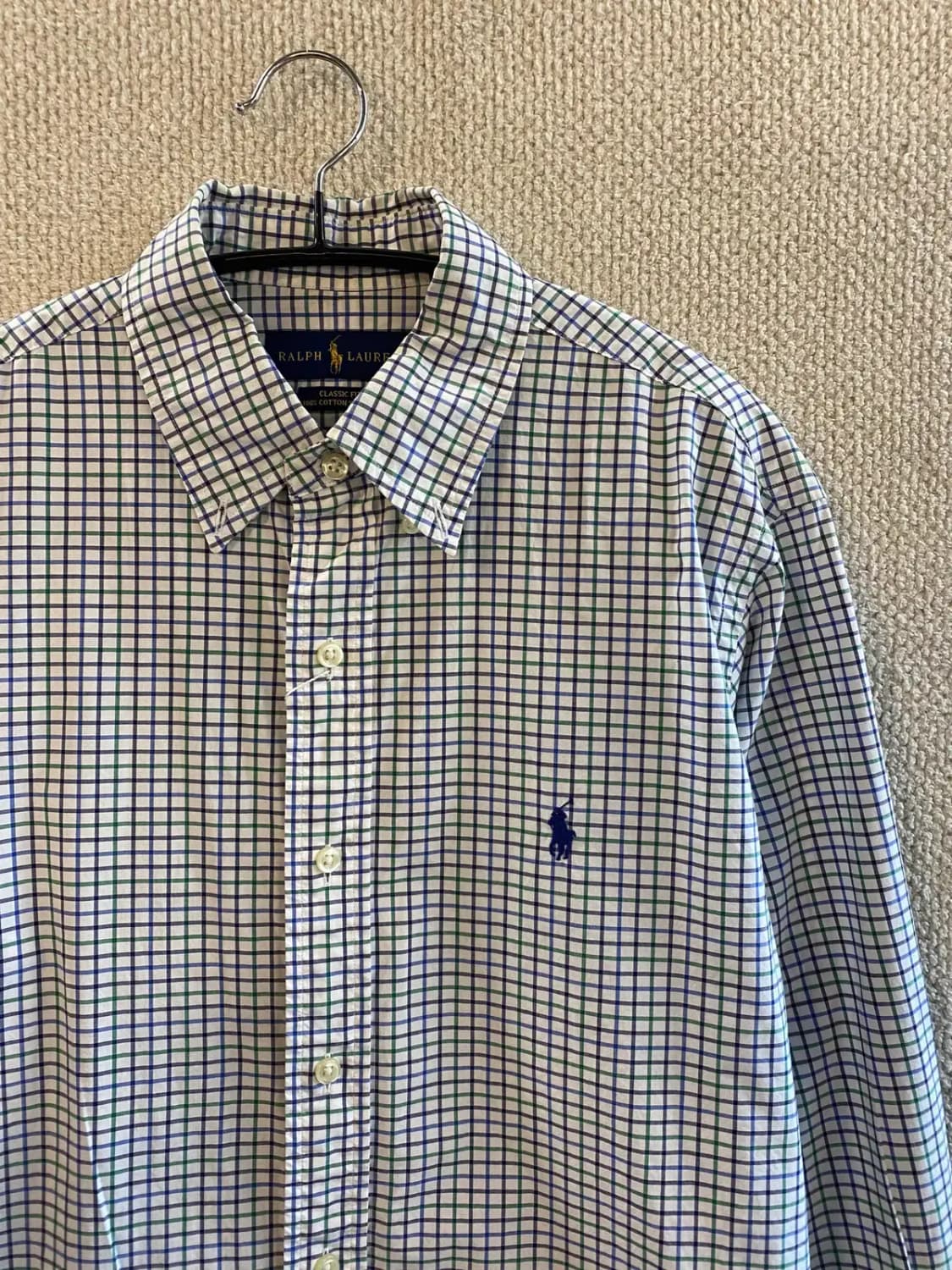 폴로 랄프로렌 체크 셔츠 (Man M) B1511 상품이미지4
