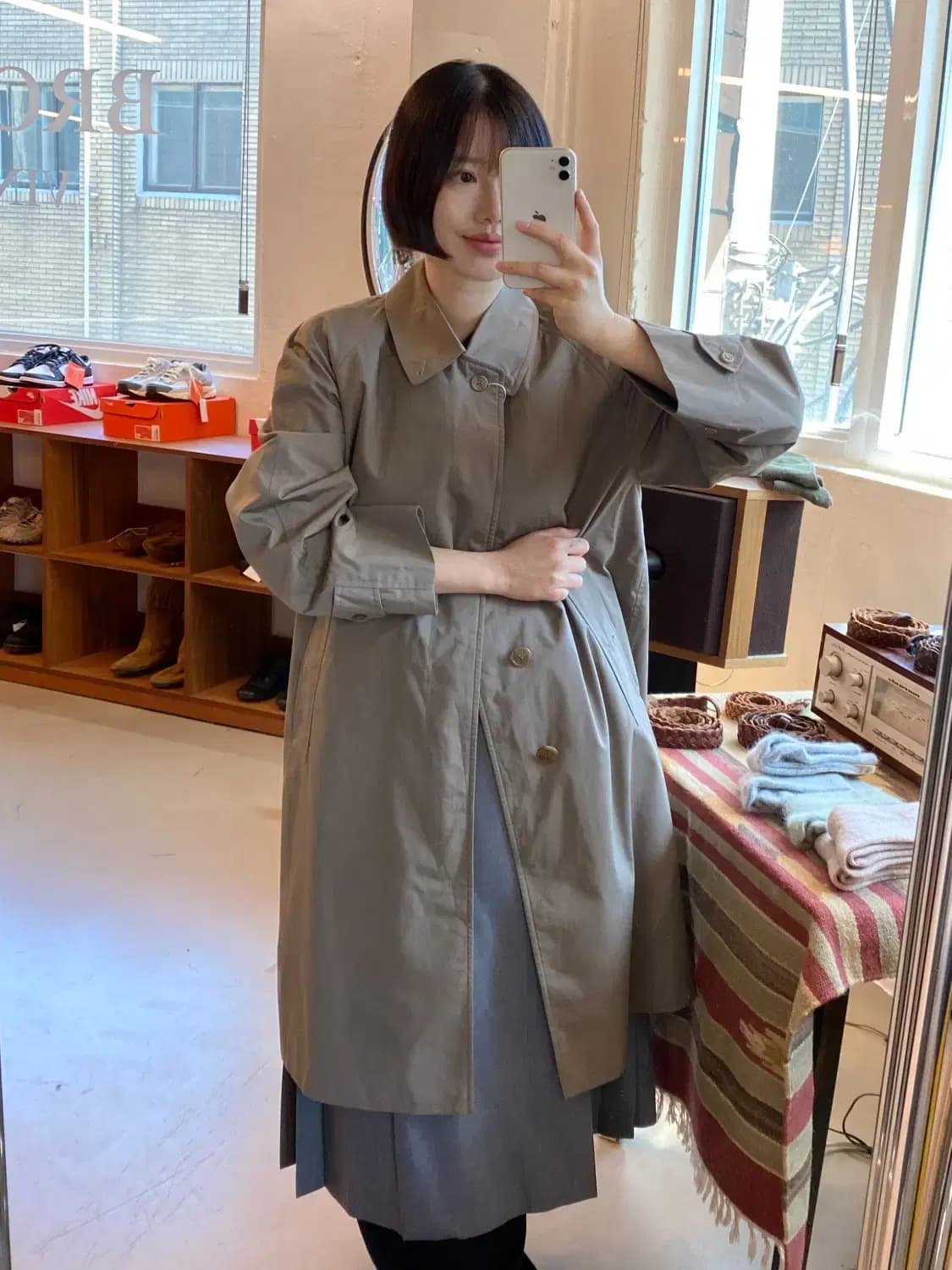 버버리 트렌치 코트 (Man M) B1525 상품이미지1