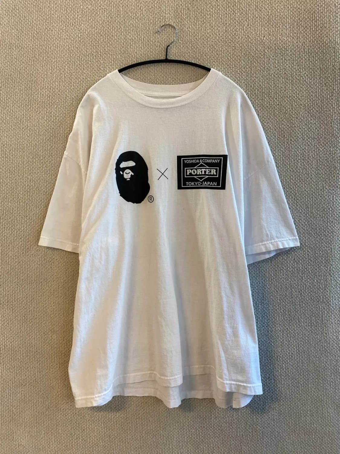 베이프 1/2 티셔츠 (Man 2XL) B1521 상품이미지3