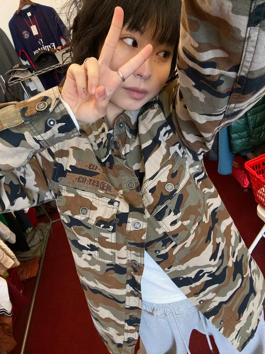 할리데이비슨 카모 셔츠 (Man M) 13108 상품이미지2