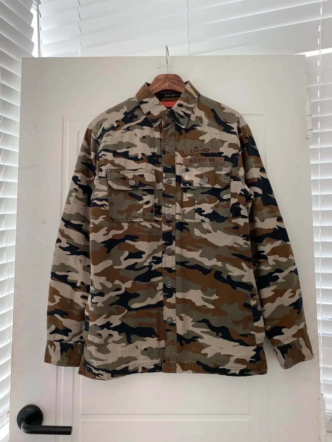 할리데이비슨 카모 셔츠 (Man M) 13108 상품이미지3