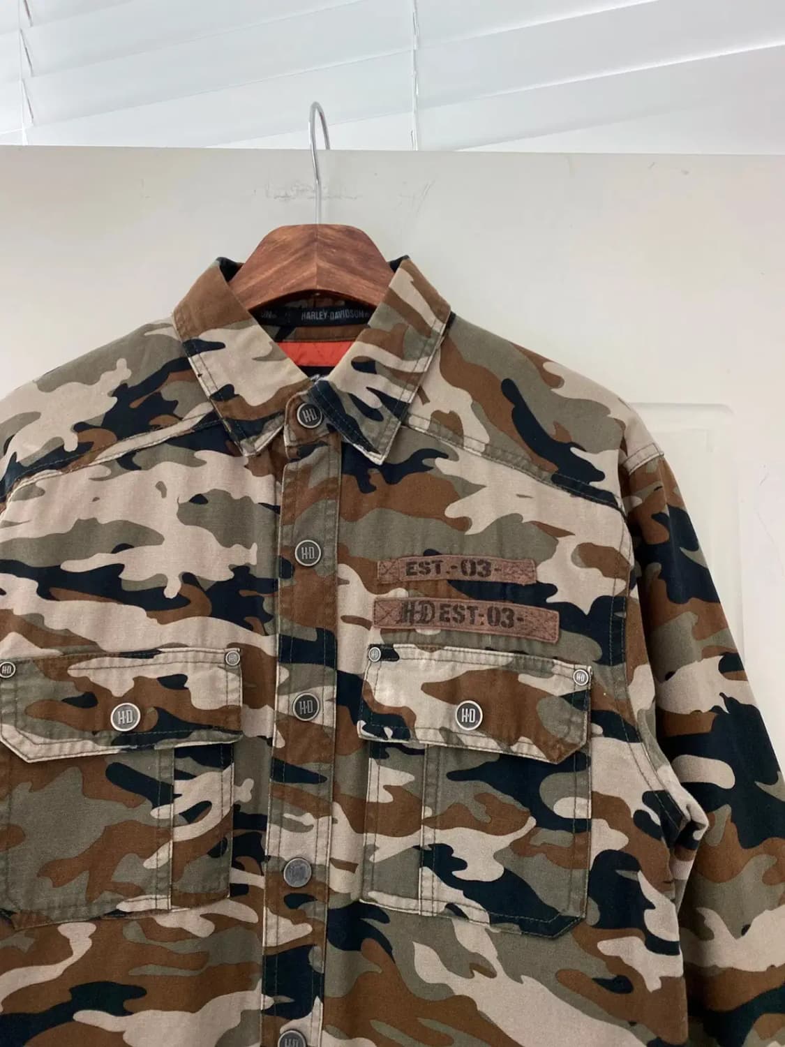할리데이비슨 카모 셔츠 (Man M) 13108 상품이미지5