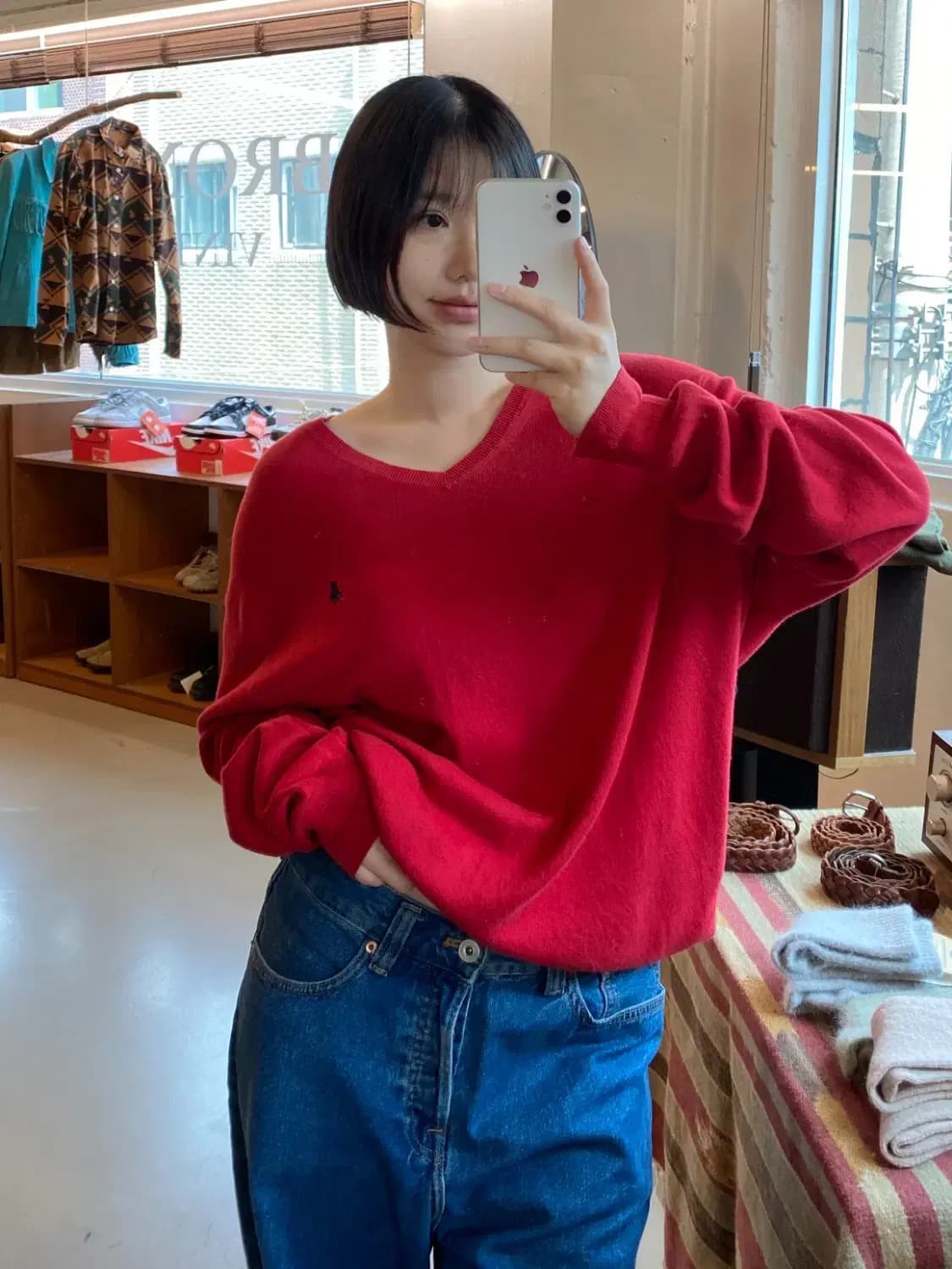 폴로 랄프로렌 브이넥 니트 (Man XL) B1536 상품이미지1