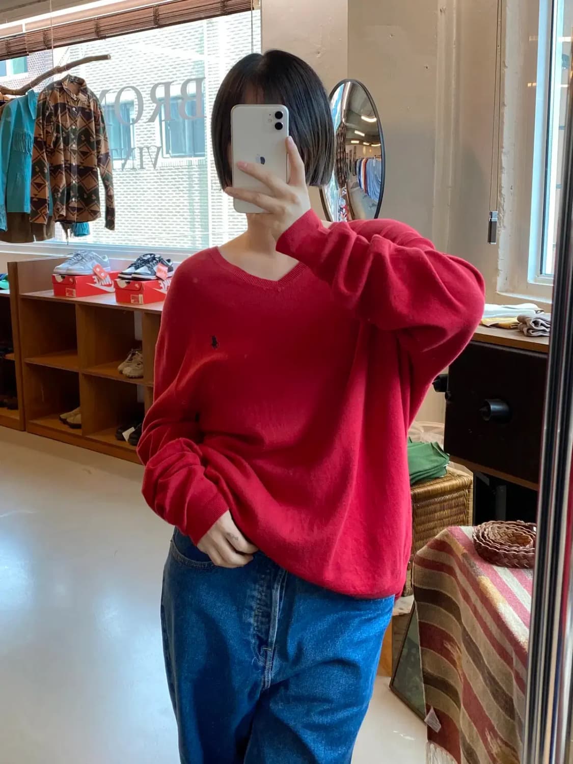 폴로 랄프로렌 브이넥 니트 (Man XL) B1536 상품이미지2