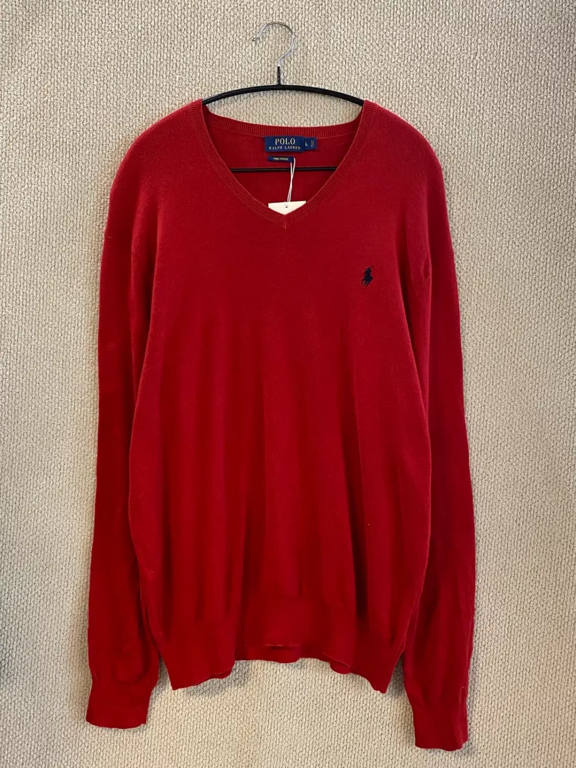 폴로 랄프로렌 브이넥 니트 (Man XL) B1536 상품이미지3