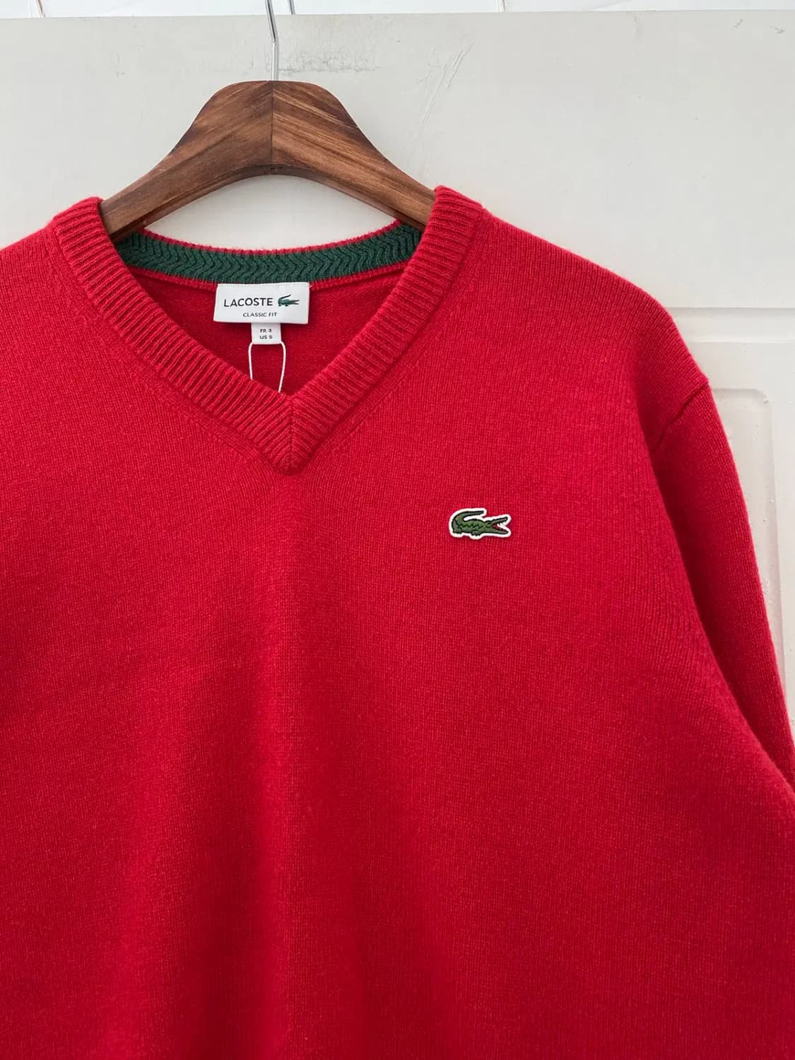 라코스테 브이넥 니트 (Man M) 13118 상품이미지4