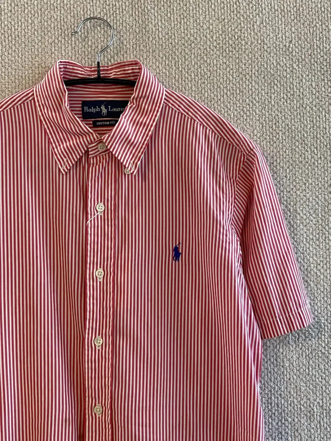 폴로 랄프로렌 1/2 스트라이프 셔츠 (Woman L) B1558 상품이미지4