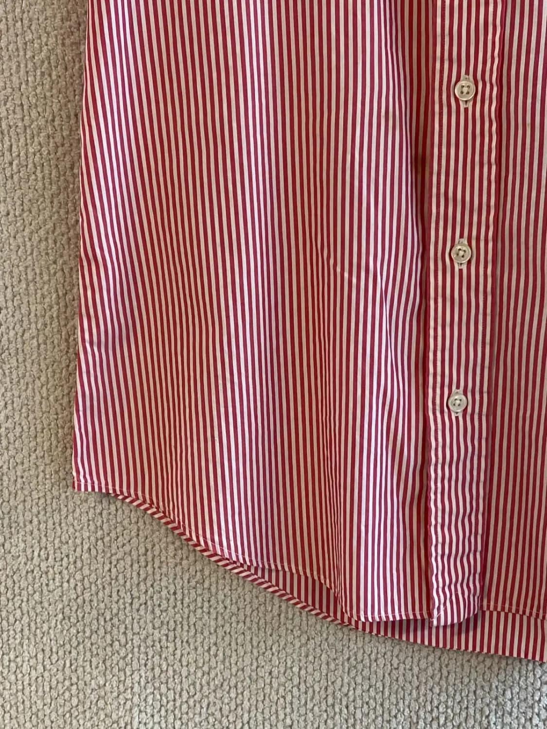 폴로 랄프로렌 1/2 스트라이프 셔츠 (Woman L) B1558 상품이미지5