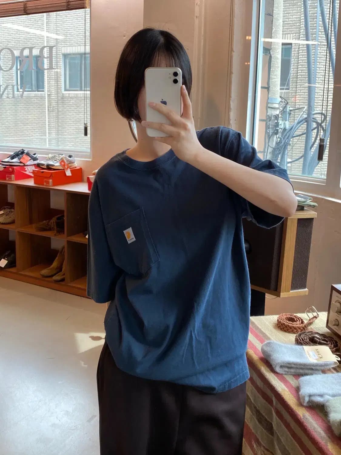 칼하트 1/2 티셔츠 (Man M) B1553 상품이미지1