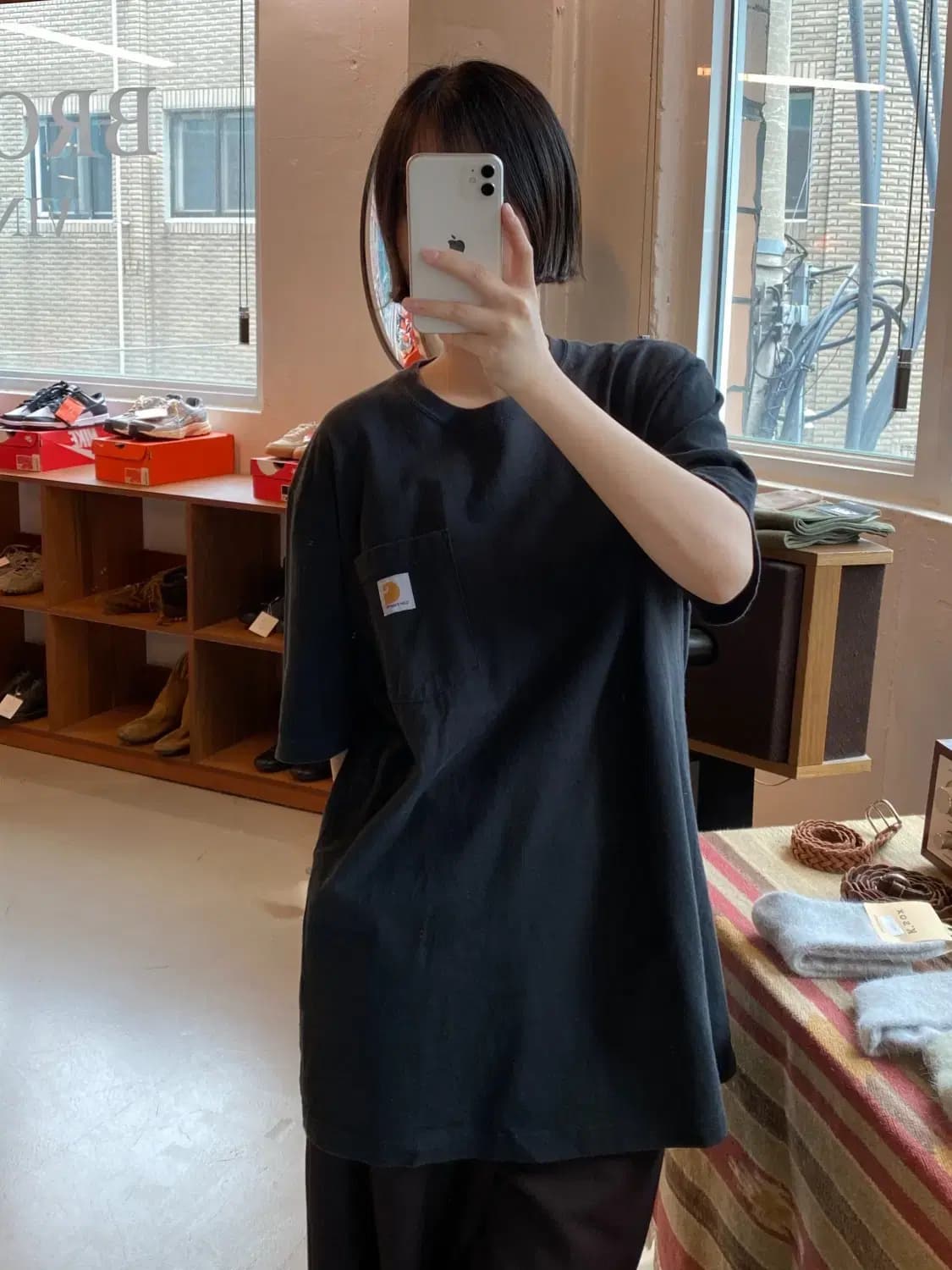 칼하트 1/2 티셔츠 (Man L) B1551 상품이미지1