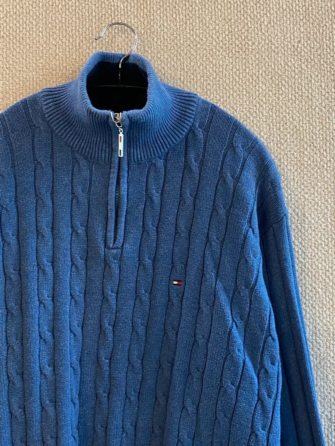 타미 힐피거 케이블 하프 집업 (Man M) B1548 상품이미지3