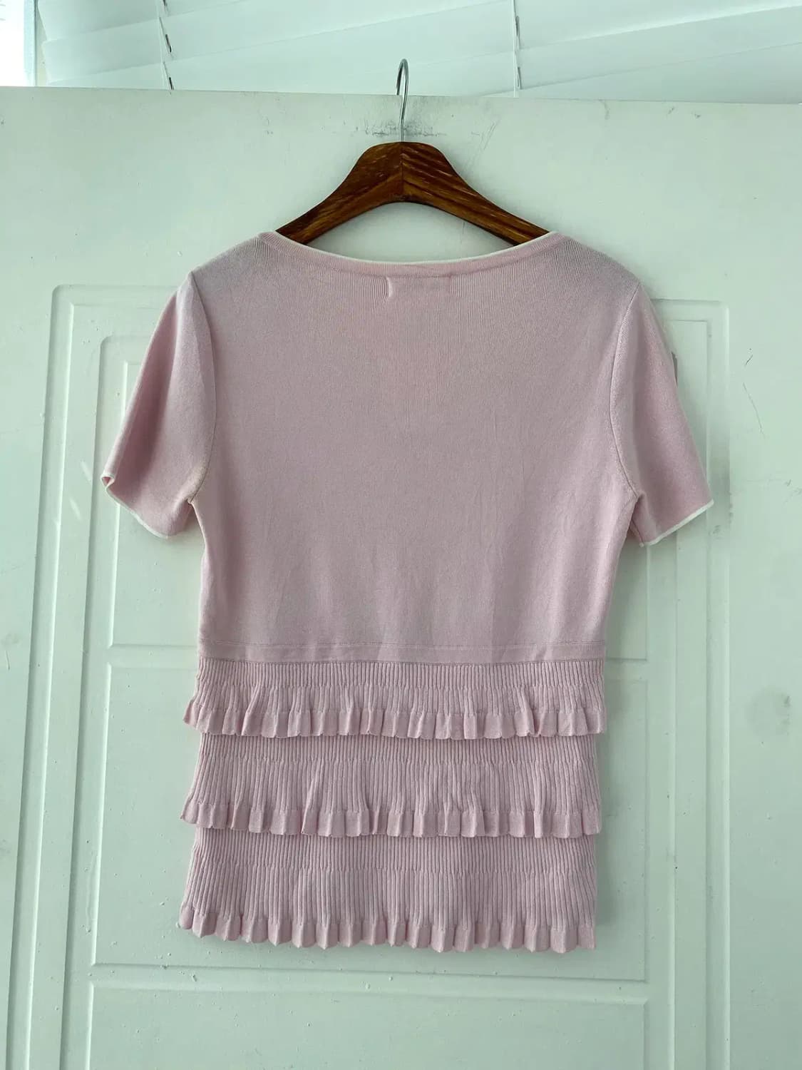 꾸레쥬 1/2 러플 티셔츠 (Woman M) 13158 상품이미지3