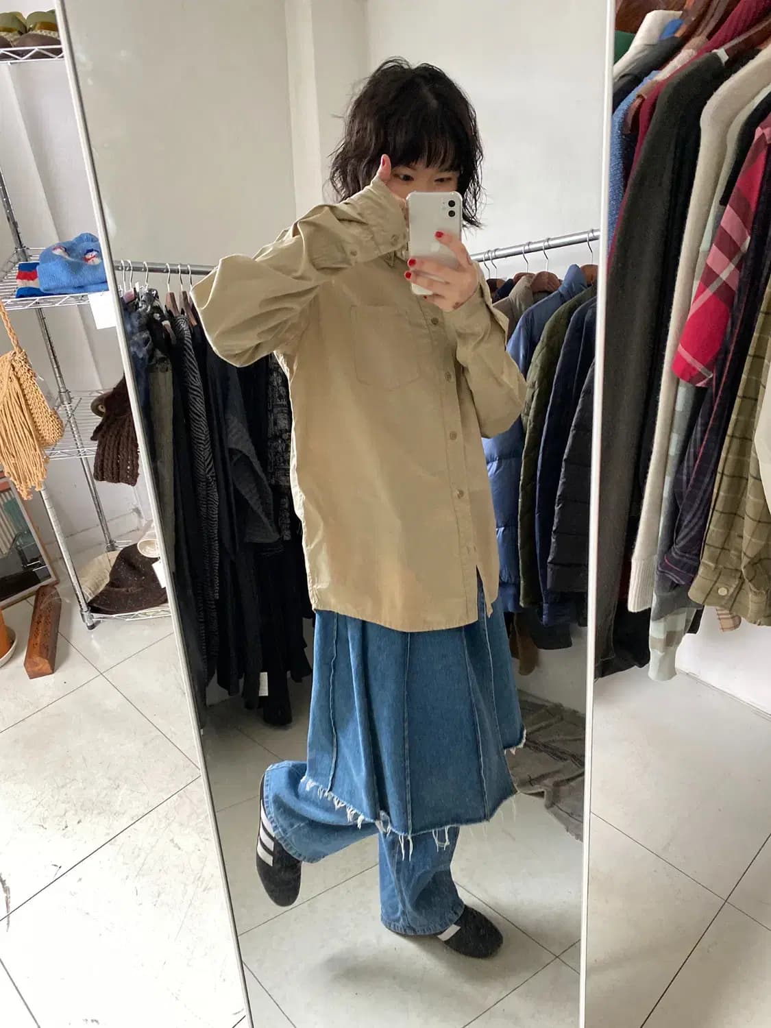 아페쎄 솔리드 셔츠 (Man M) 13170 상품이미지1