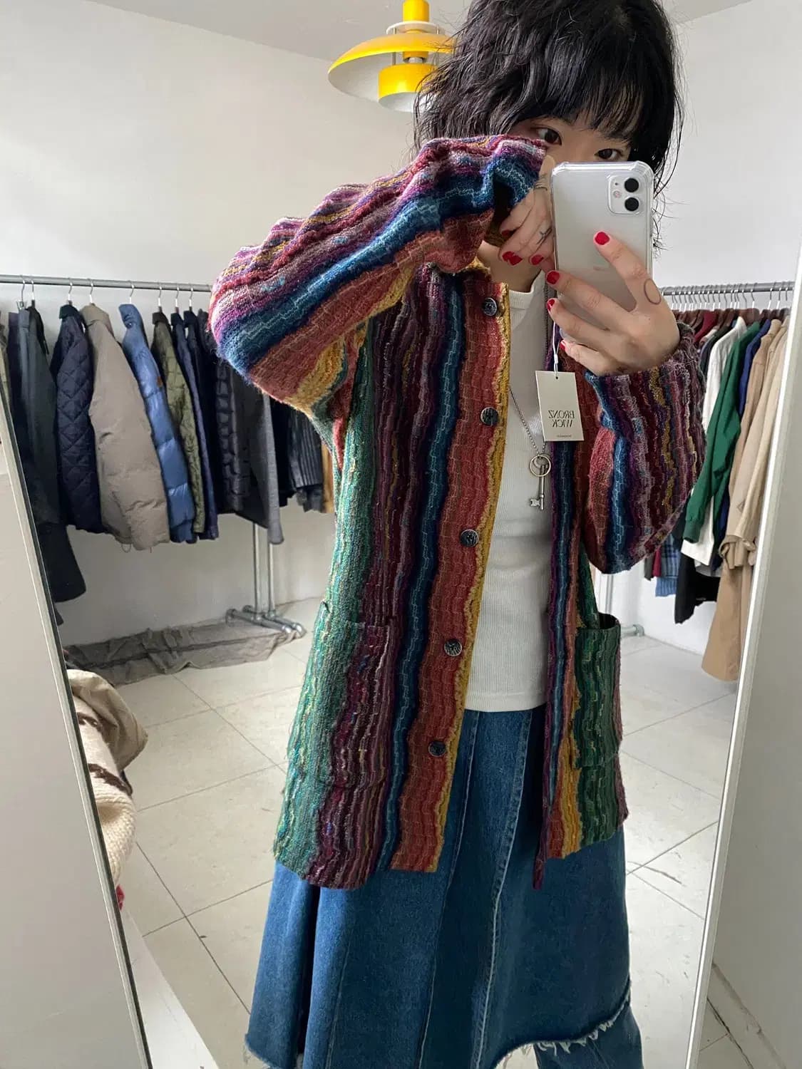 빈티지 패턴 자켓 (Woman L) 13169 상품이미지1