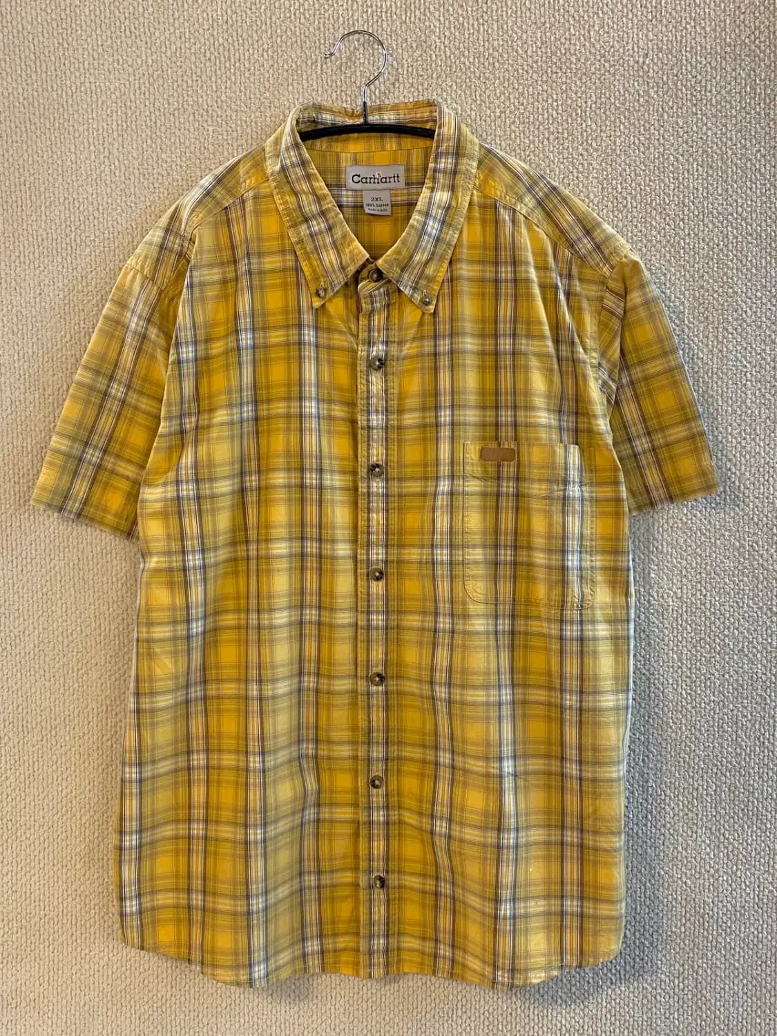 칼하트 1/2 체크 셔츠 (Man XL) B1597 상품이미지3