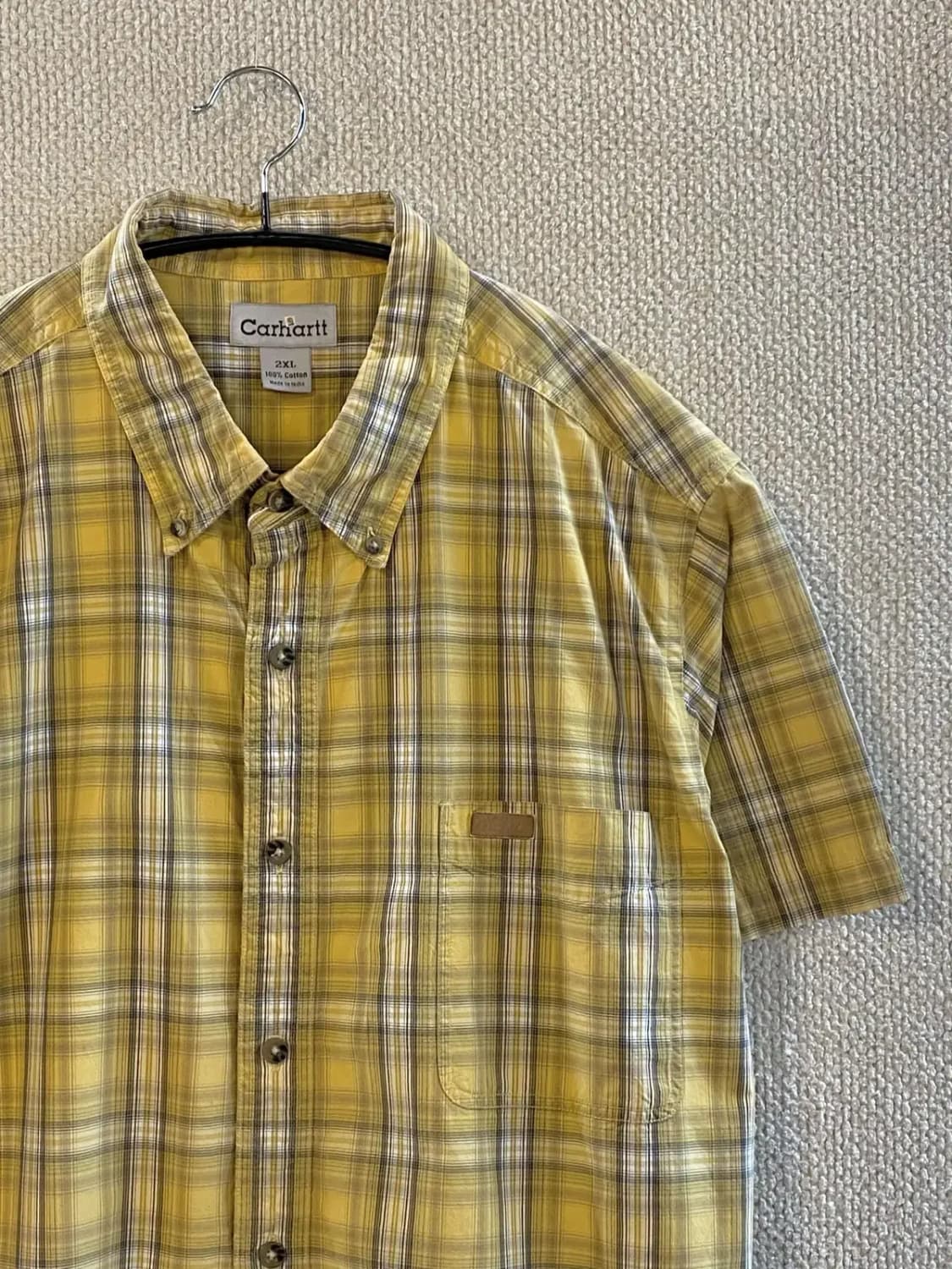 칼하트 1/2 체크 셔츠 (Man XL) B1597 상품이미지4