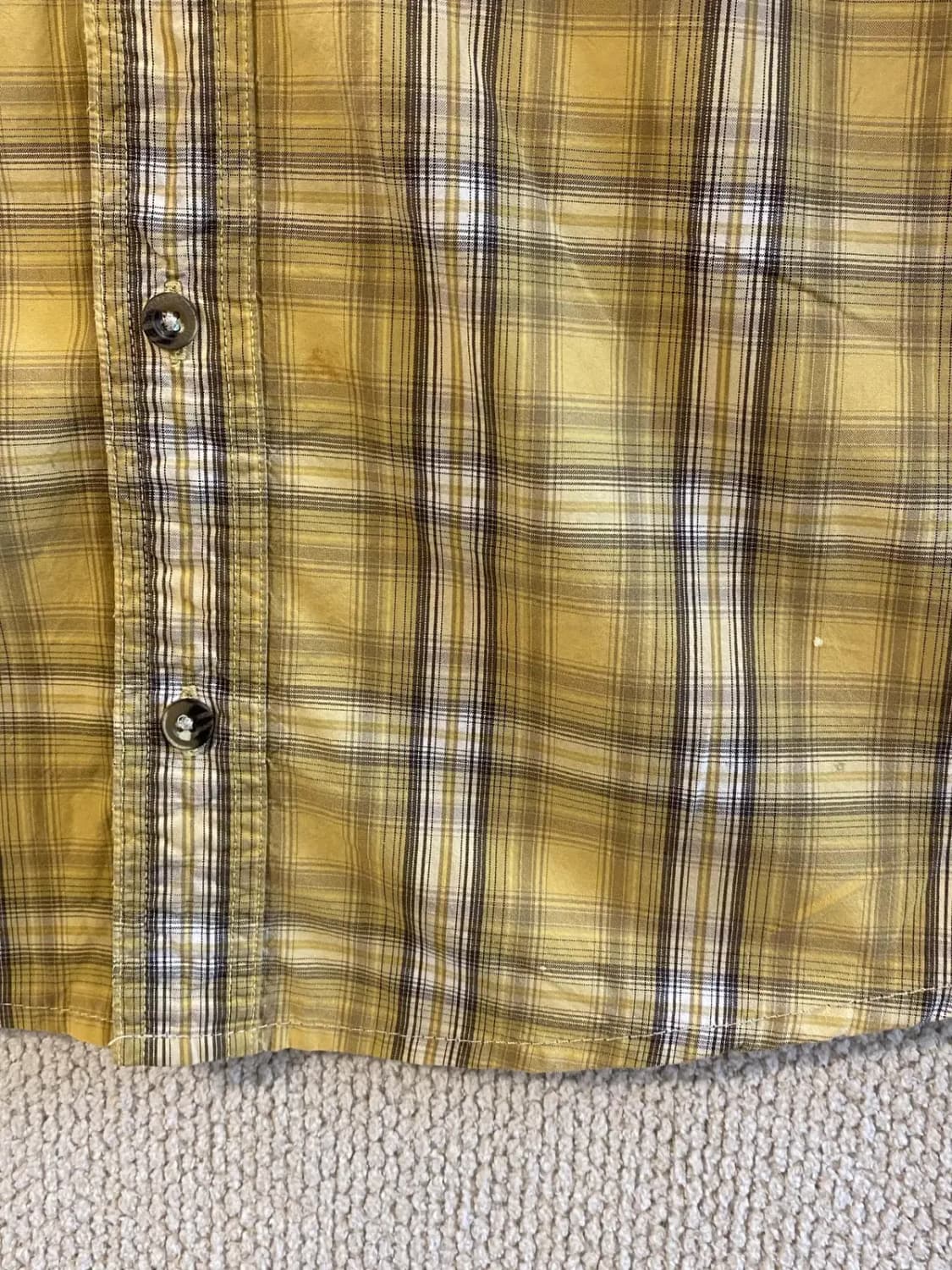 칼하트 1/2 체크 셔츠 (Man XL) B1597 상품이미지7