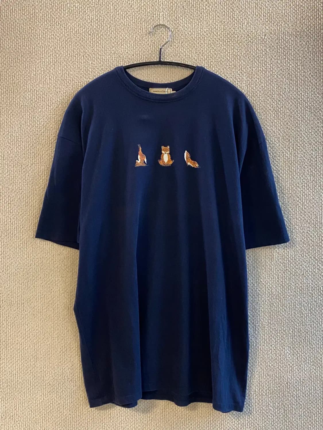 메종키츠네 1/2 티셔츠 (Man L) B1595 상품이미지2