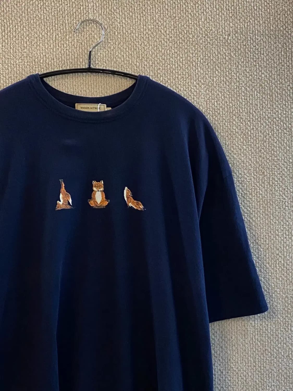 메종키츠네 1/2 티셔츠 (Man L) B1595 상품이미지3