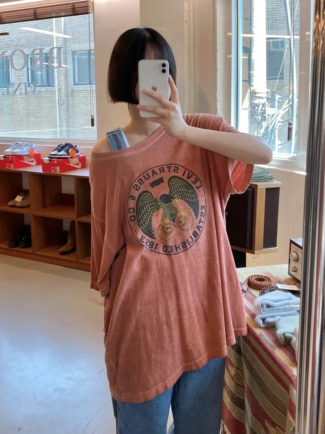 리바이스 프린팅 1/2 티셔츠 (Man 2XL) B1617 상품이미지2