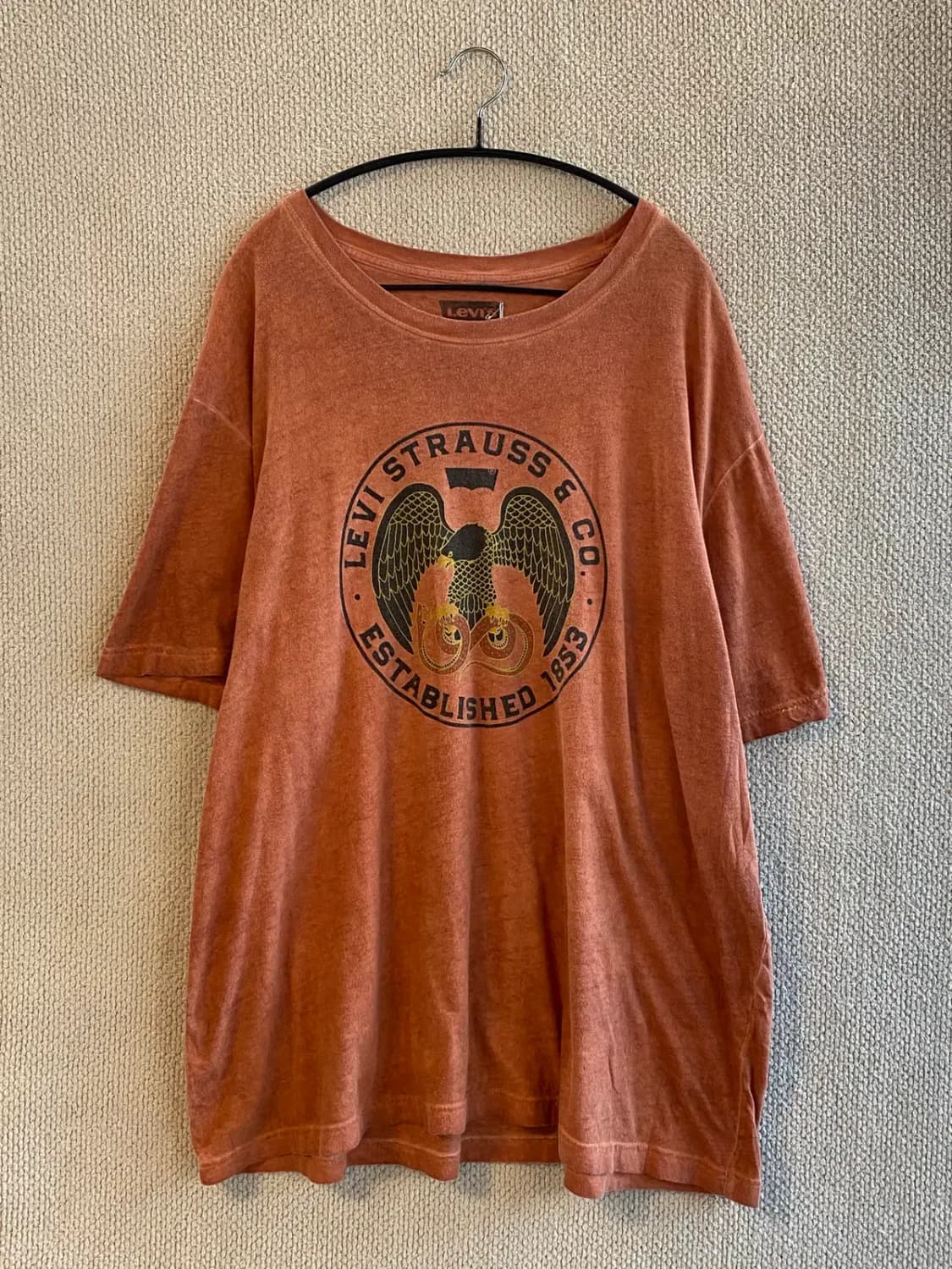 리바이스 프린팅 1/2 티셔츠 (Man 2XL) B1617 상품이미지3