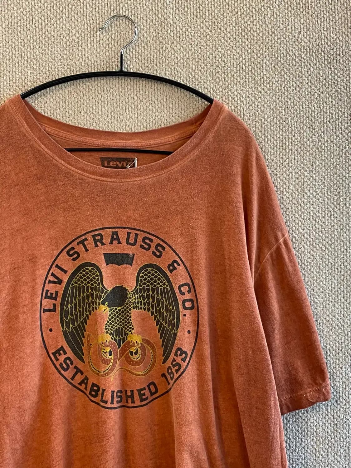 리바이스 프린팅 1/2 티셔츠 (Man 2XL) B1617 상품이미지4