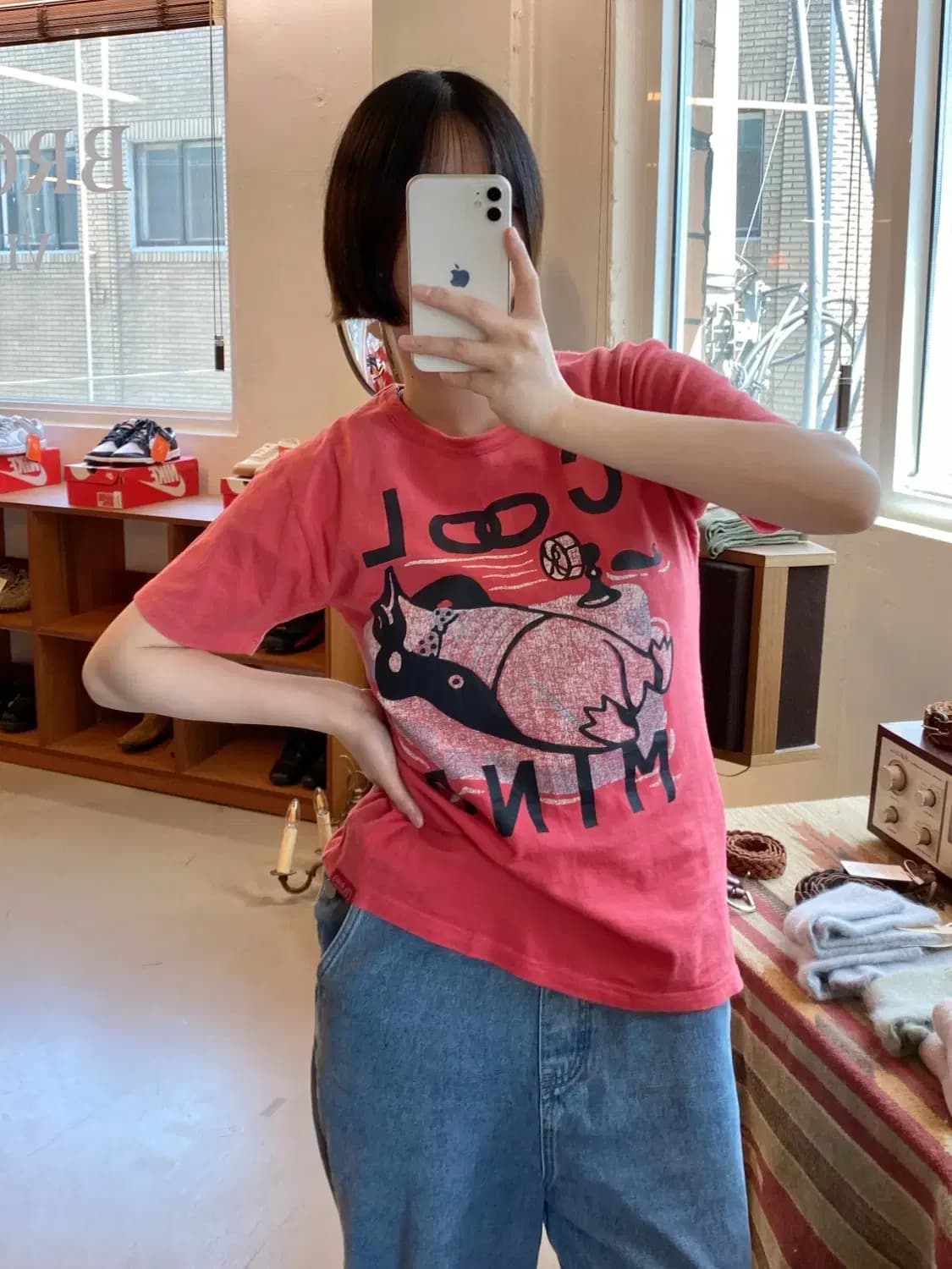 90's USA 티셔츠 (Woman M) B1615 상품이미지1