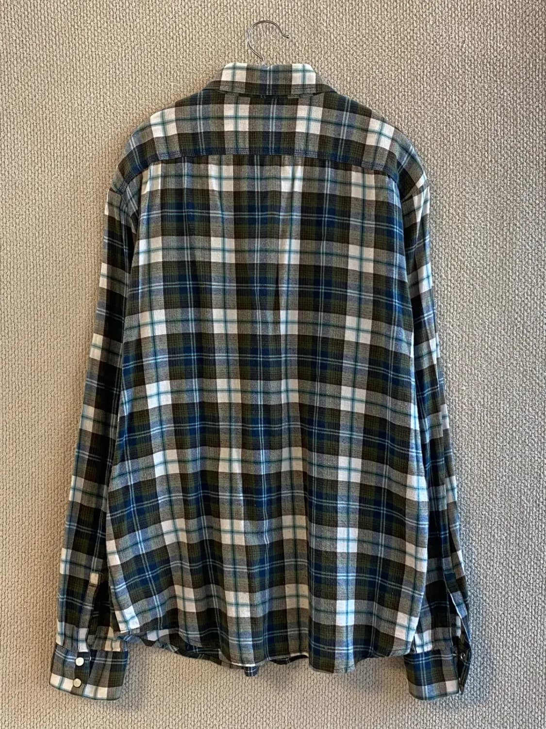 리바이스 체크 패턴 셔츠 (Man M) B1614 상품이미지6