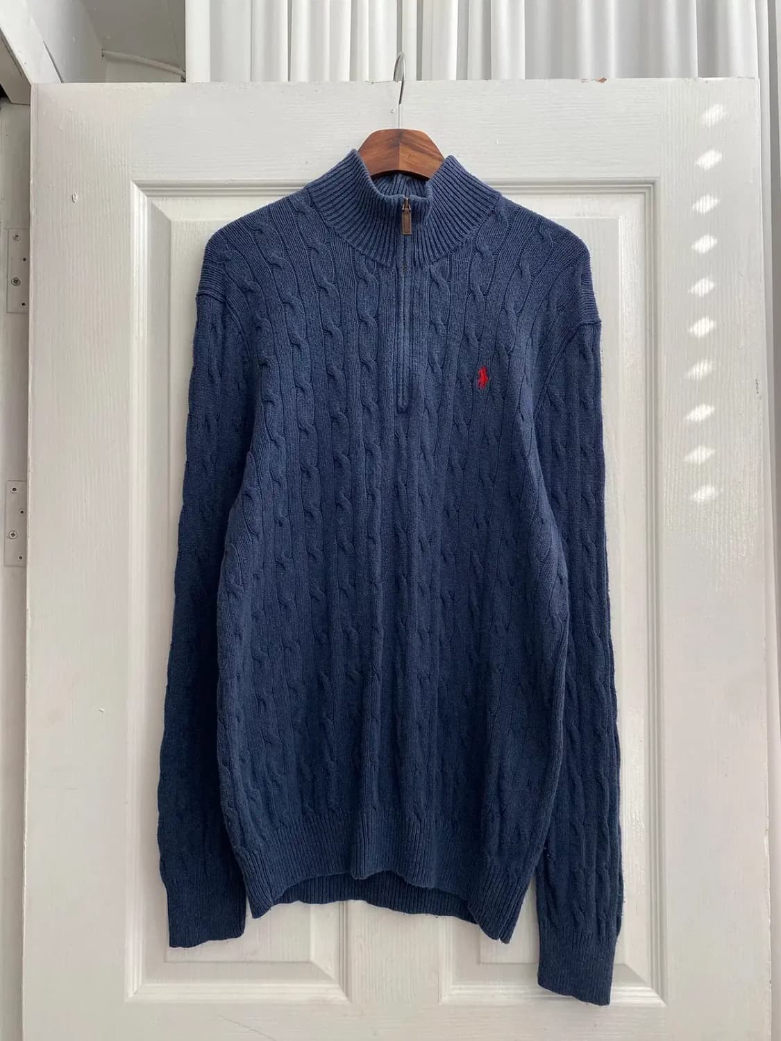 폴로 랄프로렌 꽈배기 반집업 니트 (Man L) 13195 상품이미지2