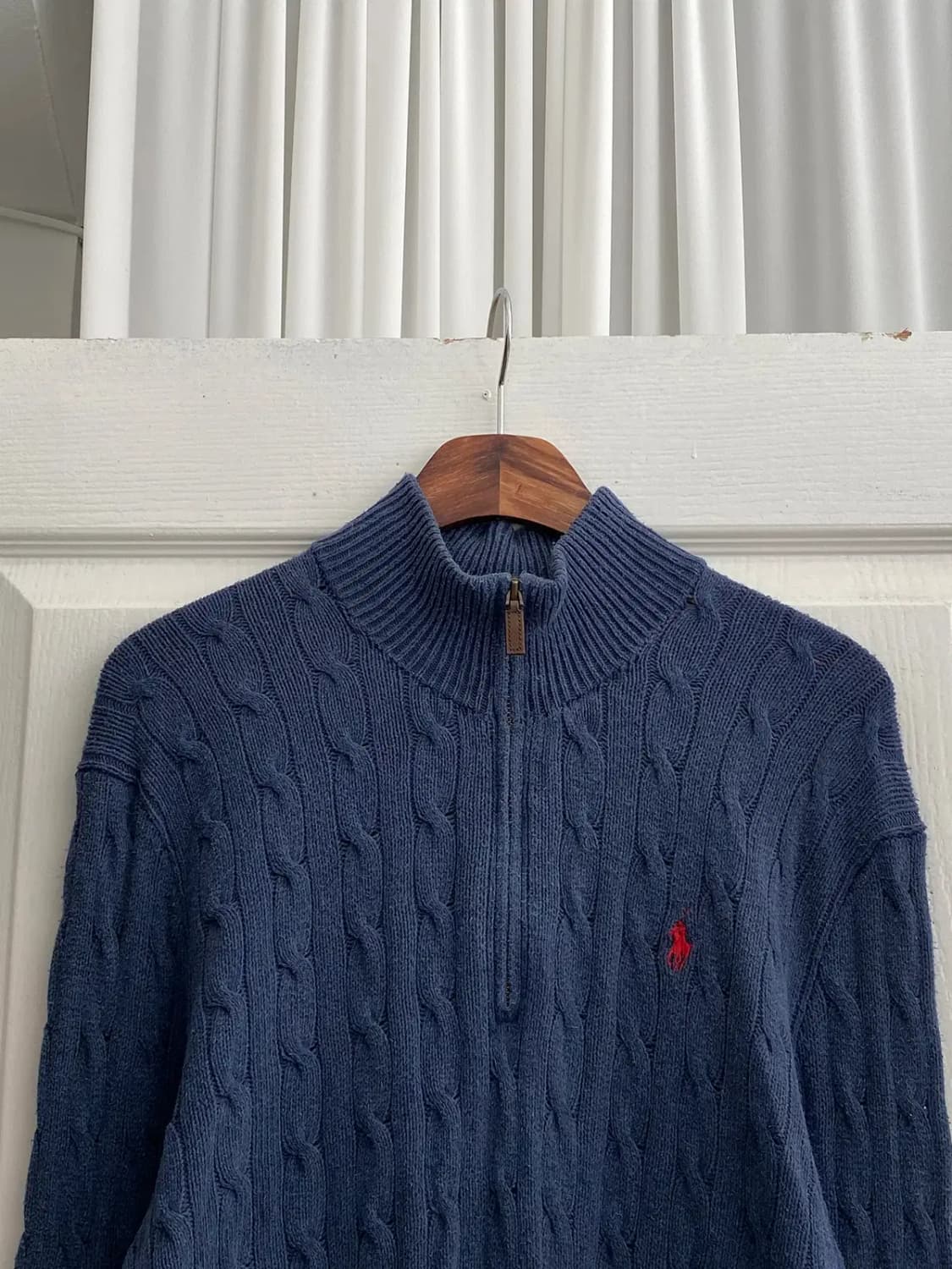 폴로 랄프로렌 꽈배기 반집업 니트 (Man L) 13195 상품이미지4