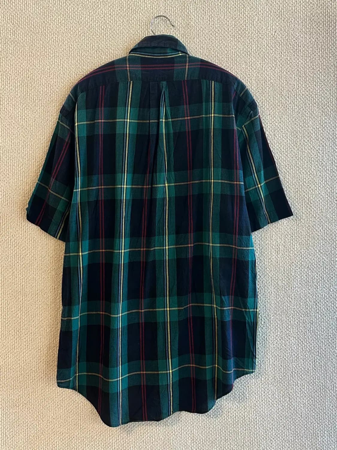 폴로 랄프로렌 1/2 체크 셔츠 (Man M) B1639 상품이미지6