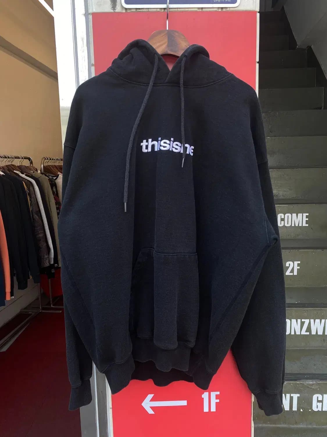 디스이즈네버댓 후드 티셔츠 (Man M) 13222 상품이미지1