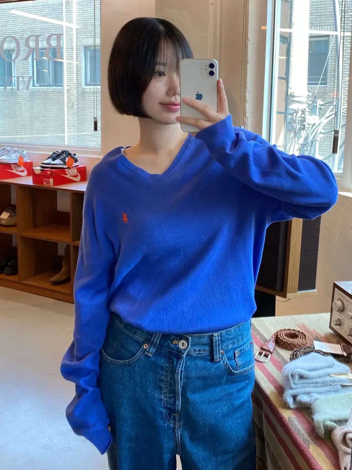 폴로 랄프로렌 브이넥 니트 (Man M~L) B1629 상품이미지1