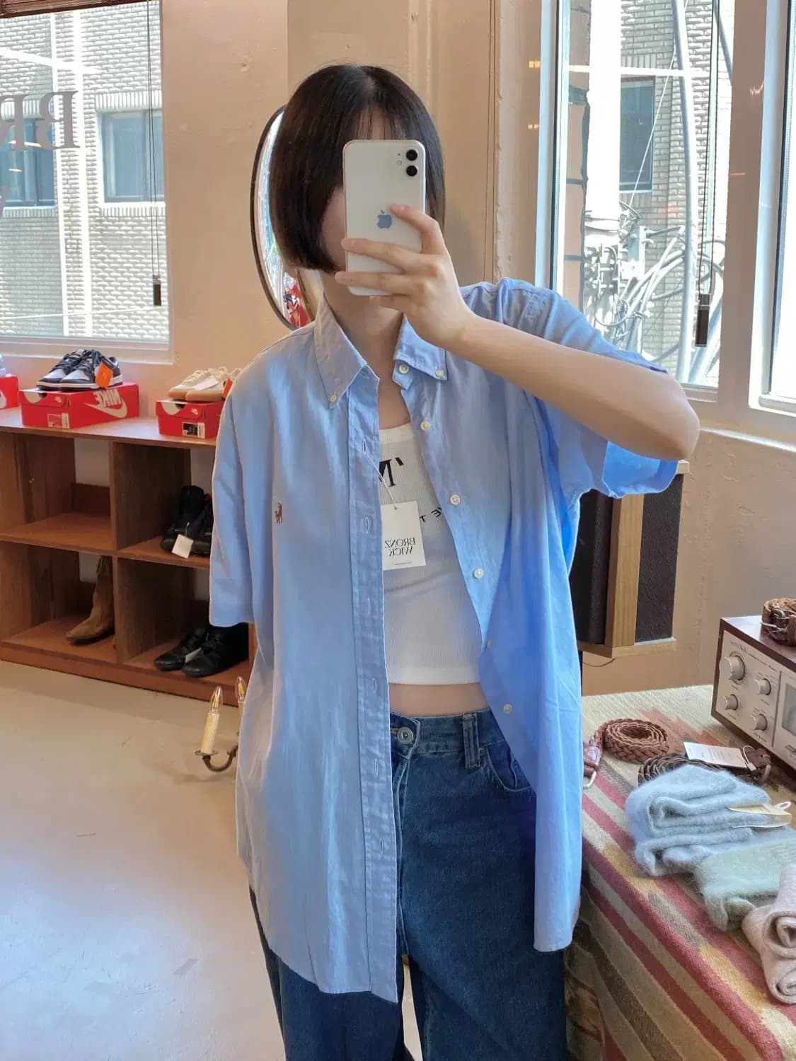 폴로 랄프로렌 1/2 셔츠 (Man XL) B1627 상품이미지1