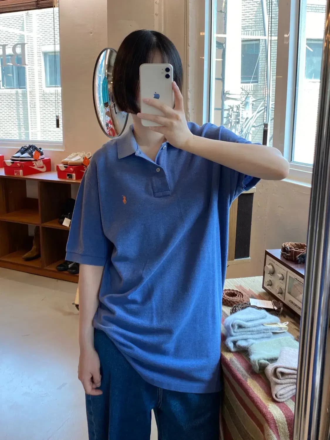 폴로 랄프로렌 카라 1/2 티셔츠 (Man L) B1623 상품이미지1