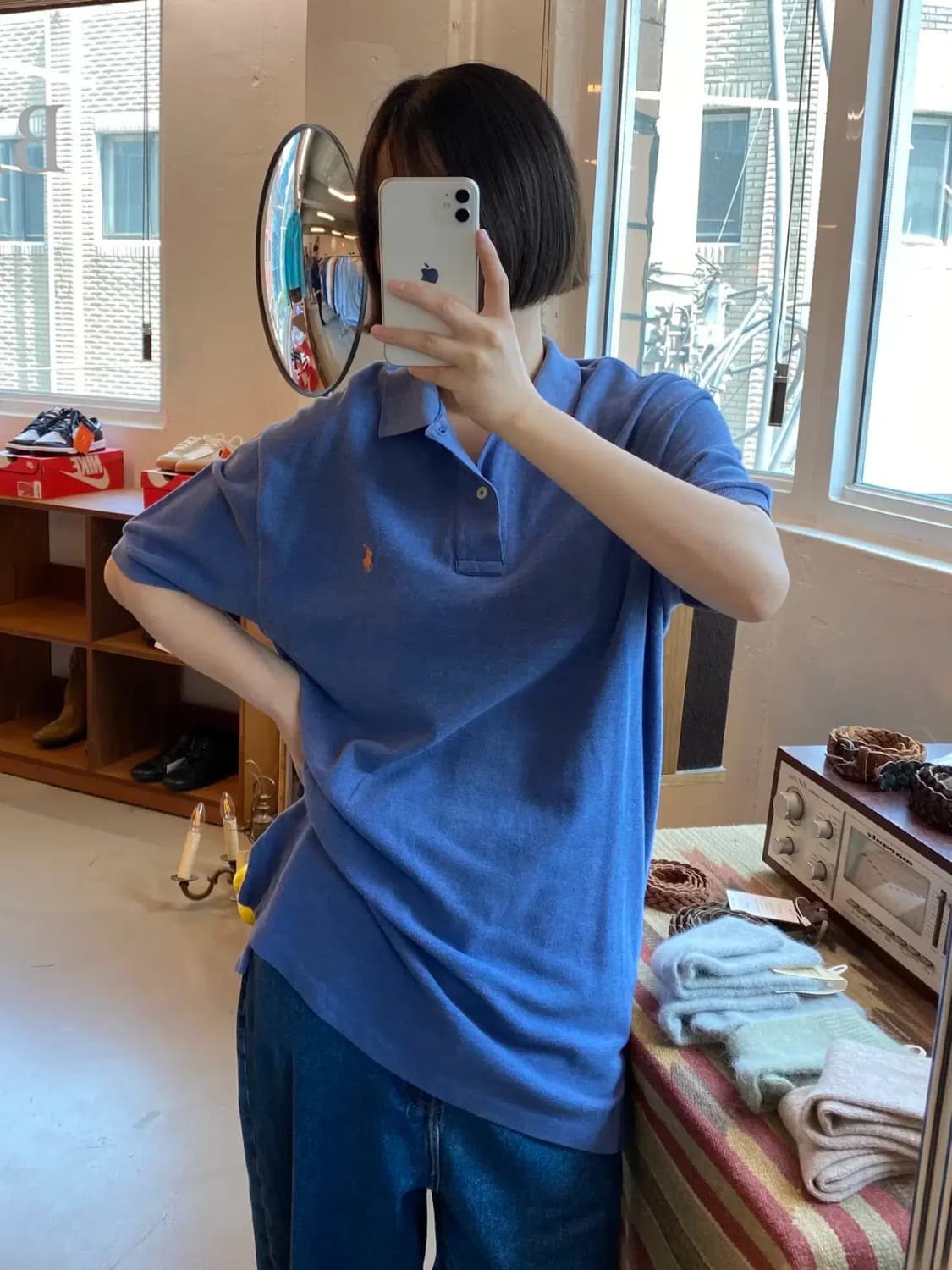 폴로 랄프로렌 카라 1/2 티셔츠 (Man L) B1623 상품이미지2