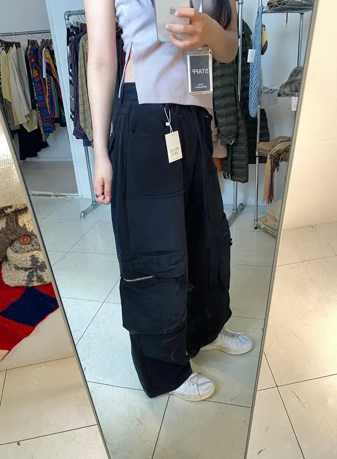 마땡킴 와이드 카고 팬츠 (30) 13246 상품이미지1